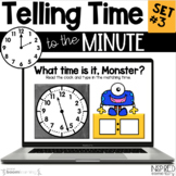Telling Time to the Minute Set #3 - Boom Cards™ - Digital 