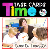 Telling Time to the Minute Task Cards