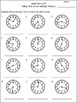 Telling Time to the Minute Worksheets by Copeland's Got Class | TpT