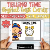 Telling Time to the Minute for Digital BOOM Cards | Distan
