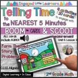 Telling Time to the Nearest 5 Minutes | BOOM & SCOOT Task 
