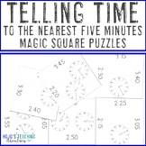 Telling Time to the 5 Minutes Worksheet Alternatives, Game