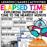 Telling Time to the Nearest Minute Activities | Elapsed Ti