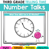 Telling Time to the Nearest Minute and Elapsed Time Math W