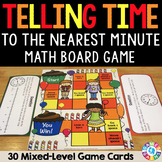 Telling Time Game Task Cards Word Problems Telling Time Ac