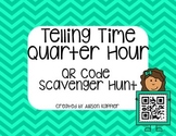 Telling Time to the Quarter Hour QR Code Scavenger Hunt