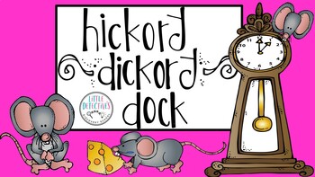 Preview of Telling Time to the Hour with Hickory Dickory Dock