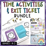 Telling the Time BUNDLE - Grade 1 and Grade 2