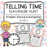 Telling the Time - Analog clock word problems | Grade 2