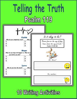 Preview of Telling the Truth (Psalm 119)