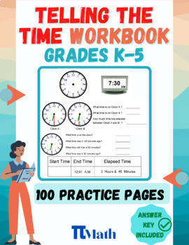 Preview of telling Time, elapsed time, analog clock and digital clock worksheets, Printable