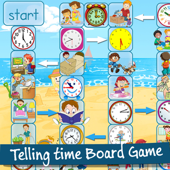 10 Daily routines, Board game, Speaking Practice English ESL…