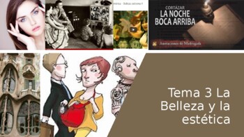 Preview of Tema 3 La Belleza y la estética (Spanish AP)