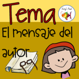 Tema - Theme in Spanish.