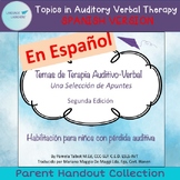 Temas de Terapia Auditivo-Verbal en español