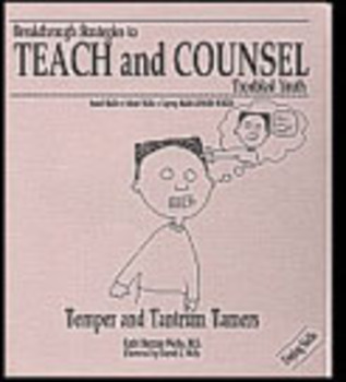 Preview of Temper and Tantrum Tamers Lesson Book with Worksheets