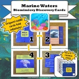 Marine Waters Biome Biomimicry Discovery Cards Kit | NGSS 1-LS1-1