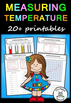 Preview of Measuring Temperature – 20+ printables (Measurement & Data)