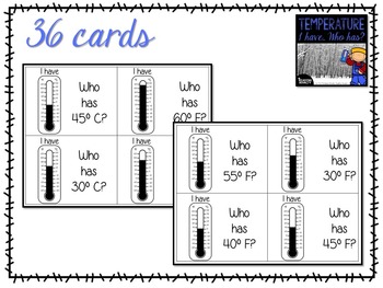 Download Temperature Bundle: Fahrenheit and Celsius by Reading Royalty | TpT