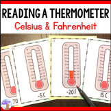 Temperature Task Cards - Celsius & Fahrenheit
