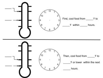 Preview of Temperature Requirements for Cooling Food