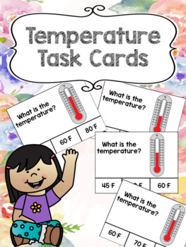 Preview of Temperature Task Cards