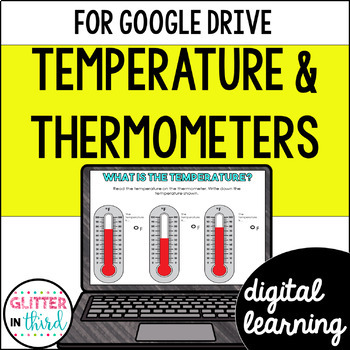 Preview of Temperature & Thermometers Activities for Google Classroom
