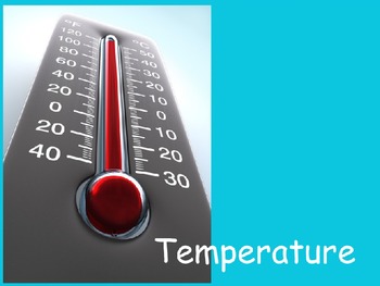 Preview of Temperature and Thermometers PowerPoint