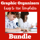 Graphic Organizer Organizers Report Project Template BUNDLE
