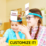 All Subjects Template: Create Your Own Headbands Game