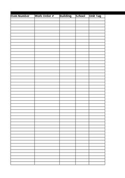 Template Deficiencies Log by educators materials | TPT