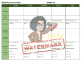Template: Streamlined Lesson Plan
