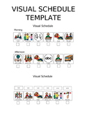 Template - Visual Schedule (PECS for Autism and non-verbal)