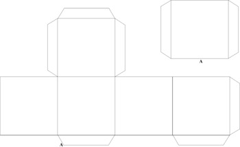 3d square template printable