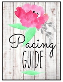 Template for PACING GUIDE, Annual Plans, Scope & Sequence,