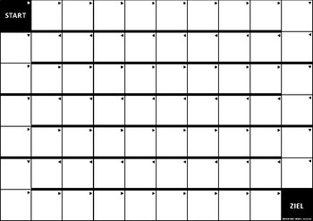 Template for a Board Game (10 Columns × 7 Rows) by Christian R | TpT