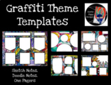 Templates: Sketch Notes, One Pagers (Graffiti Theme)- Dist