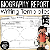 Biography Reports (Writing Templates for Grades 1-3)