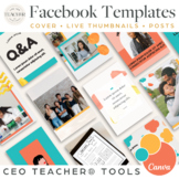 Templates for Facebook Page- Teacher Edition