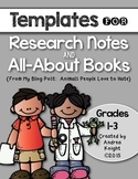 All-About Books - Research and Writing Templates