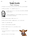 Temple Grandin Movie Question Sheet PDF