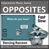 Tempo Fast and Slow Music Opposite Interactive Music Game 