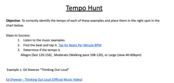 Preview of Tempo Hunt