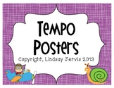 Tempo Posters- Bright Colors