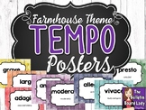 Tempo Posters - Farmhouse Theme