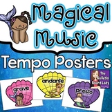 Tempo Posters - Magical Music Theme Mermaids