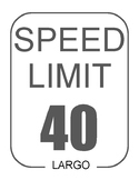 Tempo Speed Limit signs