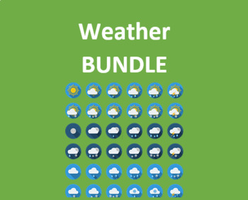 Preview of Tempo (Weather in Portuguese) Bundle