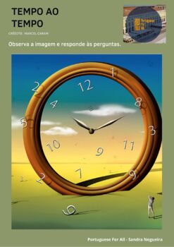 Preview of Tempo ao Tempo - Write/Conversation - A2-C2