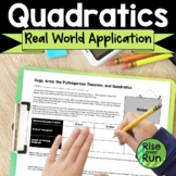Quadratic Functions Task with Real World Application